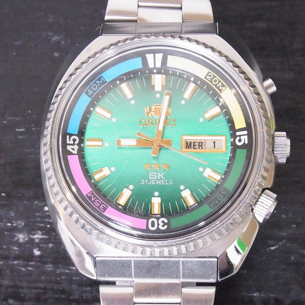 ORIENT/オリエント SKダイバー 腕時計 自動巻 21石 469617-7Eの買取 