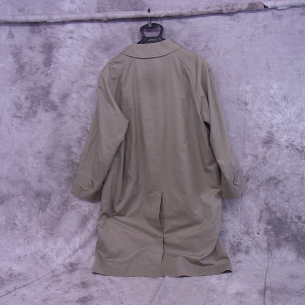 実際に弊社で買取させて頂いたBURBERRY PRORSUM/バーバリープローサム ステンカラーコート/ライナー タータンチェックの画像 1枚目