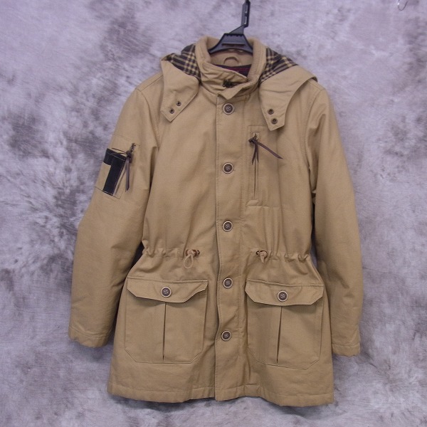 実際に弊社で買取させて頂いたARMANI JEANS/アルマーニジーンズ ライナー付き ミリタリー コート USA:XS