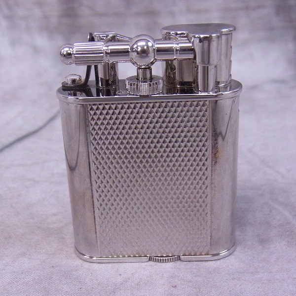 実際に弊社で買取させて頂いたdunhill/ダンヒル UNIQUE/ユニーク ターボ/ガスライター シルバーの画像 1枚目
