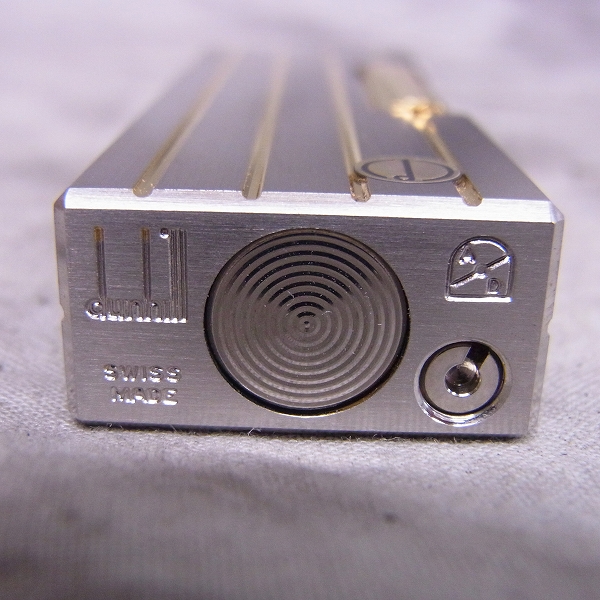 実際に弊社で買取させて頂いたdunhill/ダンヒル ストライプ柄ローラーガスライターの画像 4枚目