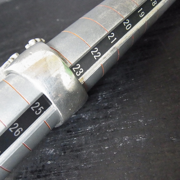 実際に弊社で買取させて頂いたCRAZY PIG/クレイジーピッグ CP628 CPD Skull Mascot/スカル マスコットリング 24号の画像 6枚目