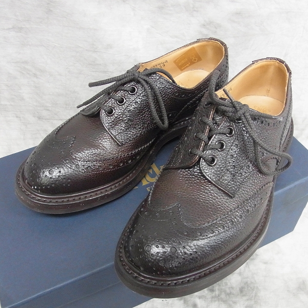 実際に弊社で買取させて頂いたTricker's/トリッカーズ バートン ウィングチップブーツ/M5633/6