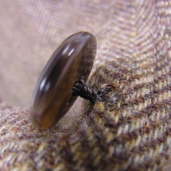 実際に弊社で買取させて頂いたBrooks Brothers/ブルックスブラザーズ ツイード ウール ジャケット/40REGの画像 5枚目