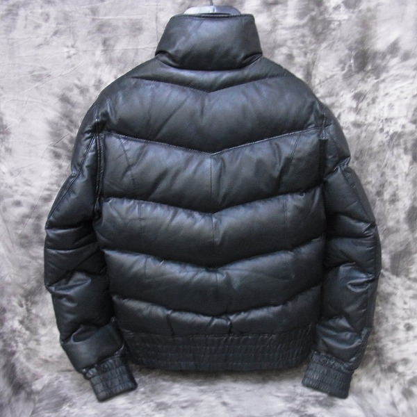 実際に弊社で買取させて頂いたdrestrip/ドレストリップ 鹿革/ディアスキン レザーダウンジャケット 1の画像 1枚目