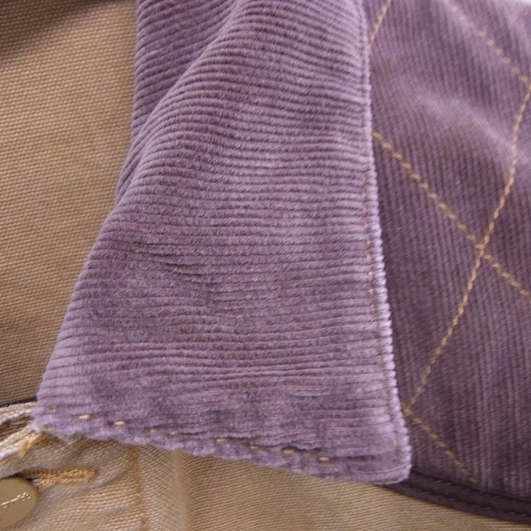 実際に弊社で買取させて頂いたUniform Experiment×CARHARTT 切替コーデュロイ 長袖 ワークシャツ/3の画像 4枚目