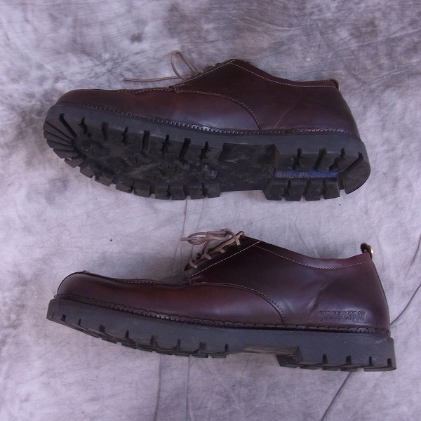 実際に弊社で買取させて頂いたBIRKENSTOCK/ビルケンシュトック TIMMINS/ティミンズ レザーシューズ ダークブラウン/43の画像 3枚目
