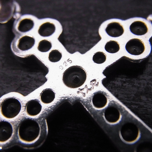 実際に弊社で買取させて頂いたLoree Rodkin/ローリーロドキン ミディアム ゴシック クロス ペンダントの画像 4枚目