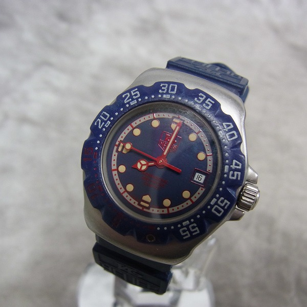 実際に弊社で買取させて頂いたTAGHEUER/タグホイヤー FORMULA1/フォーミュラ1 クオーツ 腕時計【動作未確認】