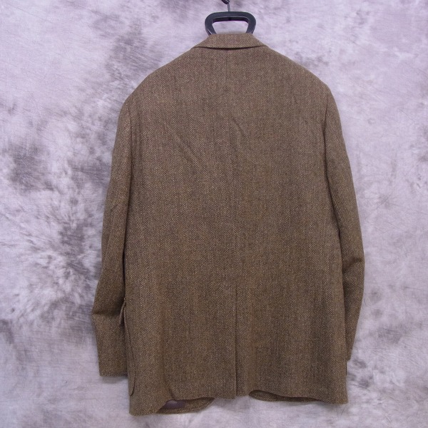 実際に弊社で買取させて頂いたBrooks Brothers/ブルックスブラザーズ ツイード ウール ジャケット/40REGの画像 1枚目