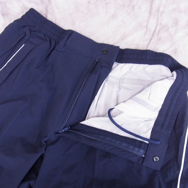 実際に弊社で買取させて頂いた【未使用】mizuno/ミズノ ゴルフ NEXLITE レインスーツ/レインウェア セットアップ ホワイト 2XLの画像 5枚目