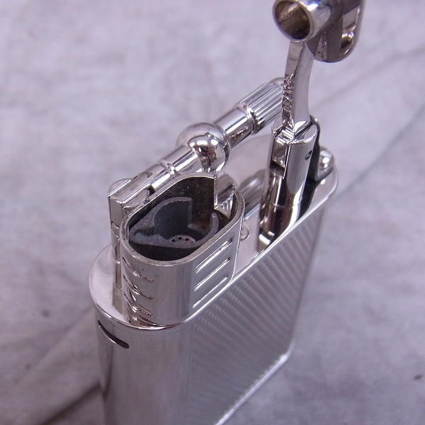 実際に弊社で買取させて頂いたdunhill/ダンヒル UNIQUE/ユニーク ターボ/ガスライター シルバーの画像 3枚目