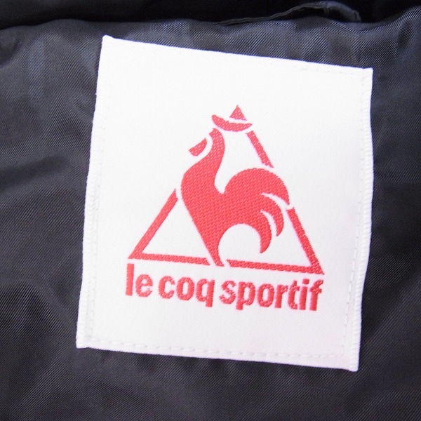 実際に弊社で買取させて頂いたle coq sportif/ルコックスポルティフ スポーツウェア ベンチコート ロングダウン/Lの画像 2枚目