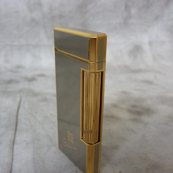 実際に弊社で買取させて頂いたGIVENCHY/ジバンシィ ローラーガスライター ゴールド×シルバーの画像 4枚目