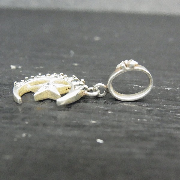 実際に弊社で買取させて頂いた【ギャラ付】LoreeRodkin/ローリーロドキン ハーフ ムーン スター ペンダント P080-886の画像 2枚目