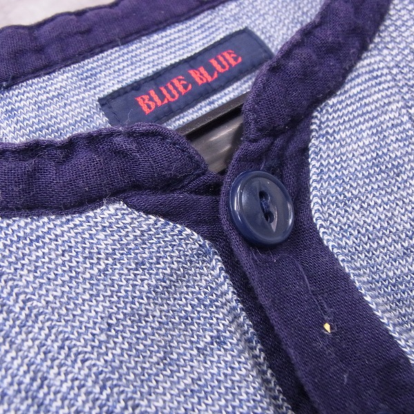 実際に弊社で買取させて頂いたBLUE BLUE/ブルーブルー ヘンリーネックカットソーカットソー 3の画像 6枚目