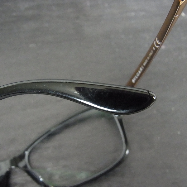 実際に弊社で買取させて頂いたBVLGARI/ブルガリ 眼鏡/メガネフレーム 4111-B-F 501の画像 6枚目