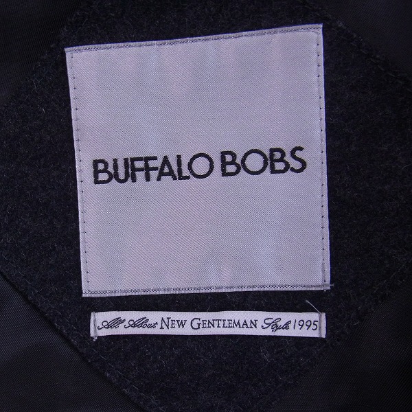 実際に弊社で買取させて頂いたBUFFALO BOBS/バッファローボブズ ウール ダブルライダースジャケット 2の画像 2枚目