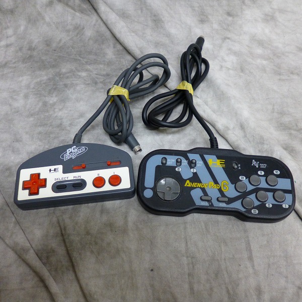 実際に弊社で買取させて頂いたNECアベニュー アベニューパッド6,HORI製 ホリコマンダー HJ-10 PCエンジン コントローラ 2点セットの画像 0枚目