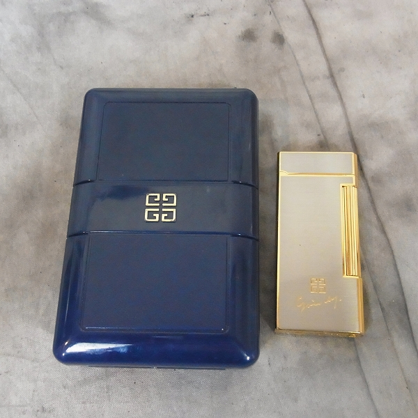 実際に弊社で買取させて頂いたGIVENCHY/ジバンシィ ローラーガスライター ゴールド×シルバーの画像 7枚目