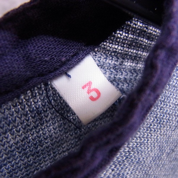 実際に弊社で買取させて頂いたBLUE BLUE/ブルーブルー ヘンリーネックカットソーカットソー 3の画像 3枚目