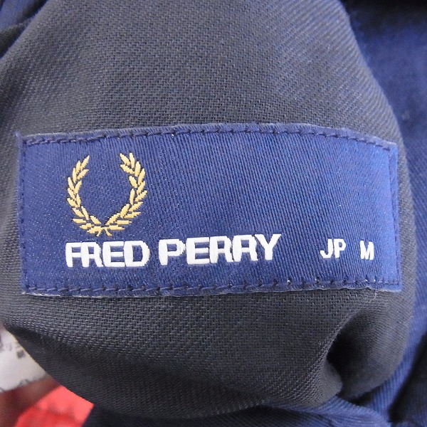 実際に弊社で買取させて頂いたFRED PERRY/フレッドペリー リバーシブル ハリトンジャケット/Mの画像 4枚目