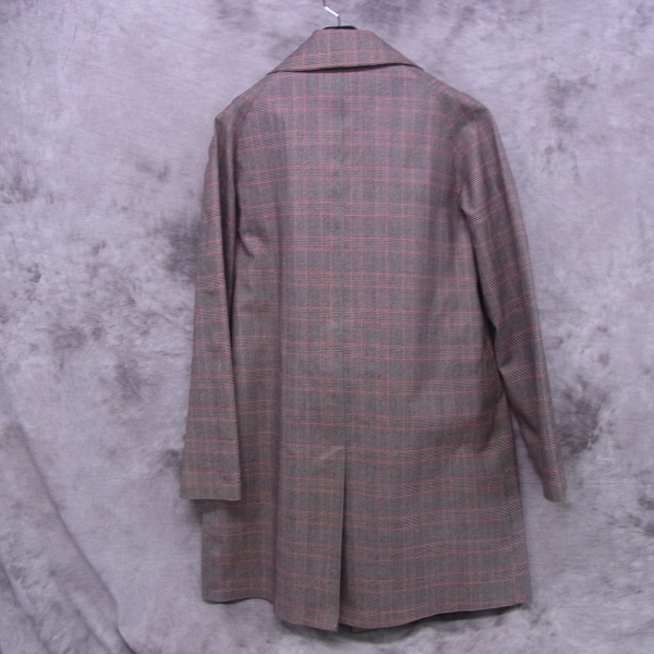 実際に弊社で買取させて頂いたMACKINTOSH/マッキントッシュ チェック ダブル コート/38の画像 1枚目