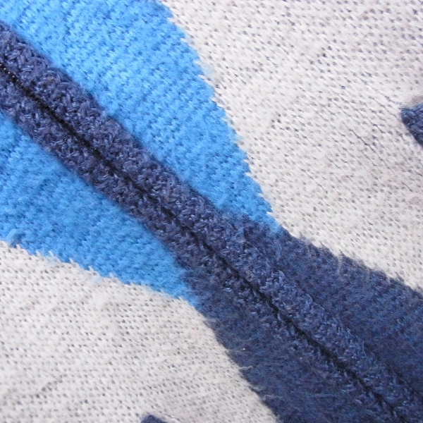 ナンバーナインアーガイルジップカーディガン