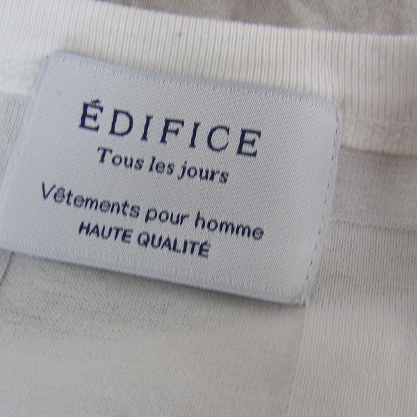 実際に弊社で買取させて頂いたEDIFICE/エディフィス Tシャツ/チェック柄シャツ等トップス 6点セットの画像 3枚目