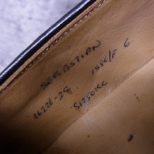 実際に弊社で買取させて頂いたDunhill/ダンヒル SEBASTIAN/セバスチャン タッセルローファー 6【ロイドフットウェア/シューツリー付】の画像 5枚目