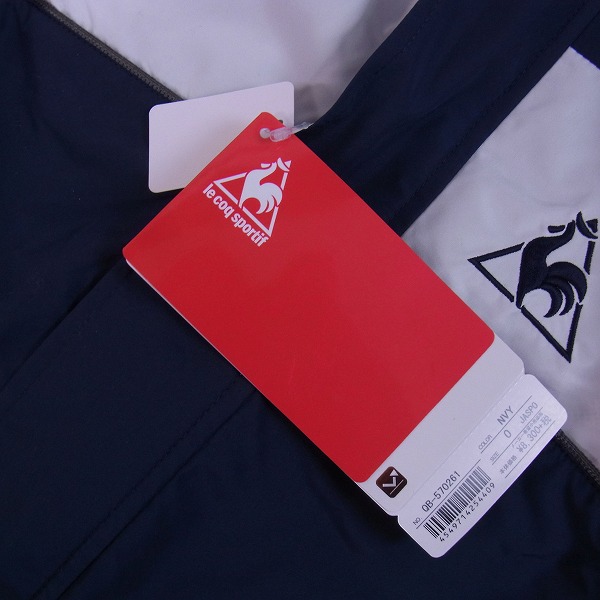 実際に弊社で買取させて頂いたle coq sportif/ルコックスポルティフ ゴルフウェア フード付きアウターブルゾン/Oの画像 5枚目