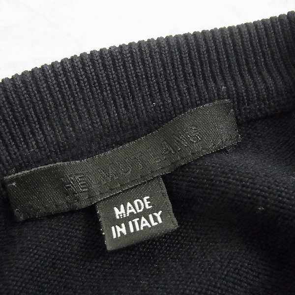 実際に弊社で買取させて頂いたHELMUT LANG/ヘルムートラング 長袖ウールニット/46の画像 2枚目