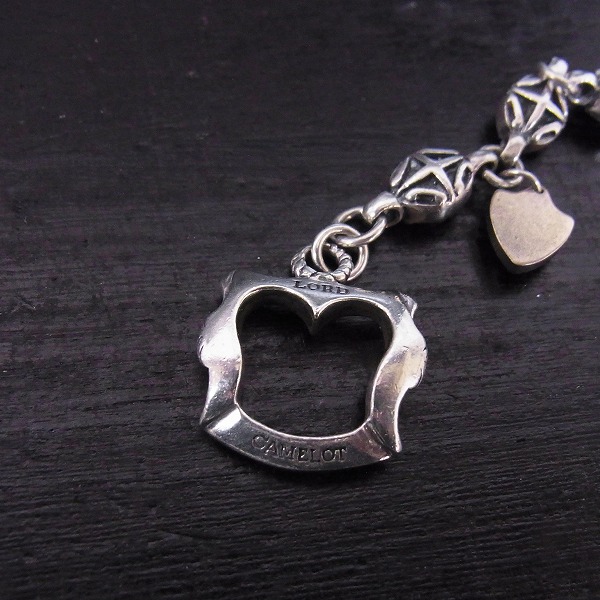 実際に弊社で買取させて頂いた【ギャラ付】Lord Camelot/ロードキャメロット デザインチェーン w/ガーネット LC-1017の画像 3枚目