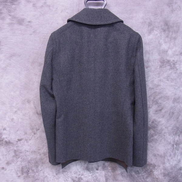 実際に弊社で買取させて頂いたKOLOR/カラー ウールカシミヤライトメルトンPコート11WCM-C03102/2の画像 1枚目