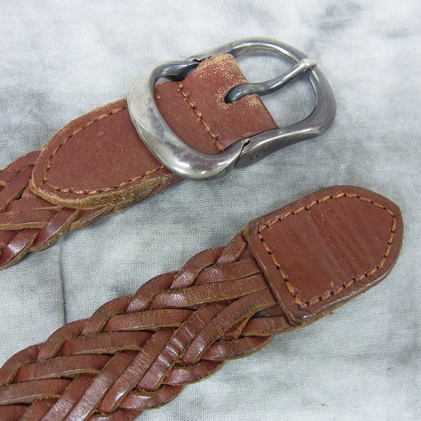 実際に弊社で買取させて頂いたAKM/エイケイエム ラグジュアリーベルト/編み込み  シングルピンの画像 2枚目