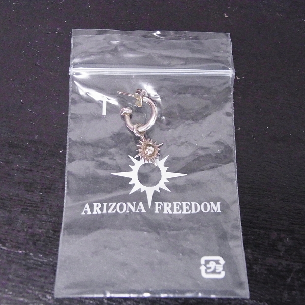 実際に弊社で買取させて頂いたARIZONA FREEDOM/アリゾナ フリーダム 太陽神 ドロップフープピアス/イヤリングの画像 5枚目