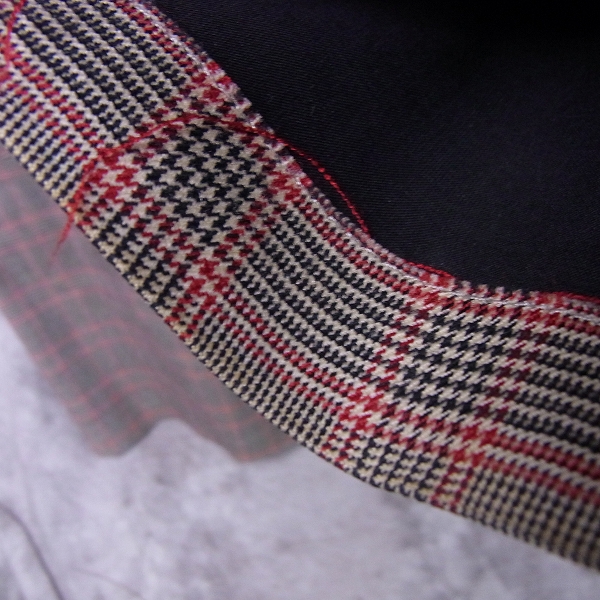 実際に弊社で買取させて頂いたMACKINTOSH/マッキントッシュ チェック ダブル コート/38の画像 4枚目