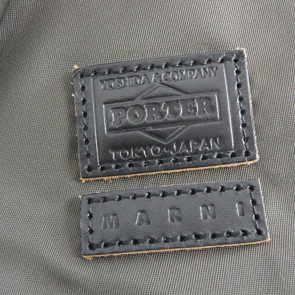実際に弊社で買取させて頂いたMARNI/マルニ×PORTER/ポーター ヘルメットバッグ ショルダーバッグの画像 3枚目