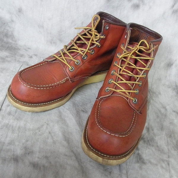 RED WING/レッドウィング 刺繍羽タグ アイリッシュセッター 8131/9.5の