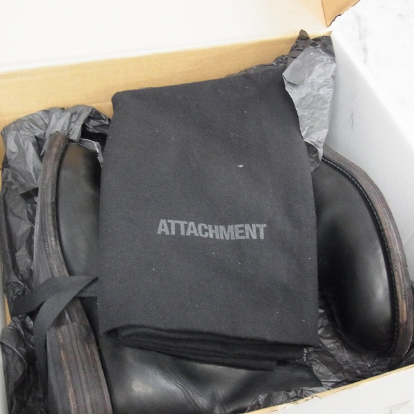 実際に弊社で買取させて頂いたKazuyuki Kumagai/Attachment/GUIDI/アタッチメント ワンピースブーツ/40.5の画像 8枚目