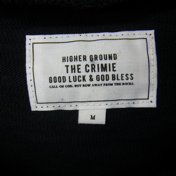 実際に弊社で買取させて頂いたTHE CRIMIE/クライミー 16AW SLUB YARN PARKA コンチョカーディガンパーカー Mの画像 2枚目