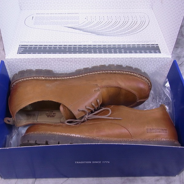 実際に弊社で買取させて頂いたBIRKENSTOCK/ビルケンシュトック TIMMINS/ティミンズ レザーシューズ/43の画像 7枚目
