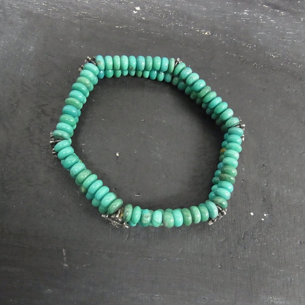 実際に弊社で買取させて頂いたLoree Rodkin/ローリーロドキン Wターコイズブレスレット B213A-863の画像 3枚目