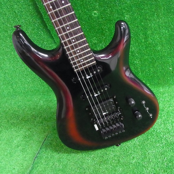 実際に弊社で買取させて頂いた★Ibanez/アイバニーズ エレキギター ブラック/レッドの画像 2枚目