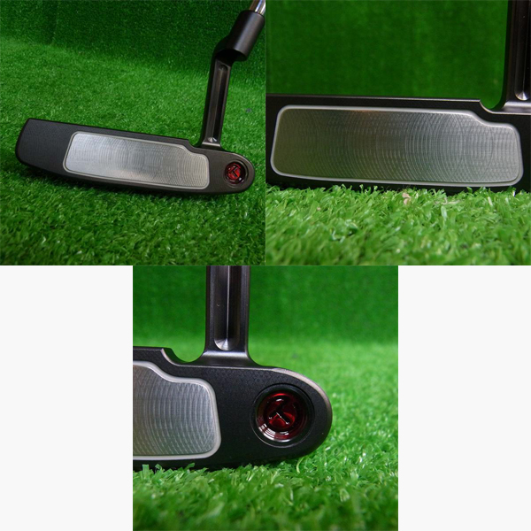 実際に弊社で買取させて頂いた★【証明書付】Scotty Cameron/Sキャメロン ツアーパター Concept1 SuperRat GSS INSERT ブラックミストフィニッシュの画像 1枚目