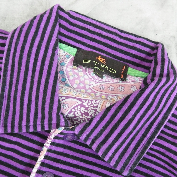 実際に弊社で買取させて頂いたETRO/エトロ 長袖シャツ/ベスト/セーター/ブルゾン等  7点セットの画像 8枚目
