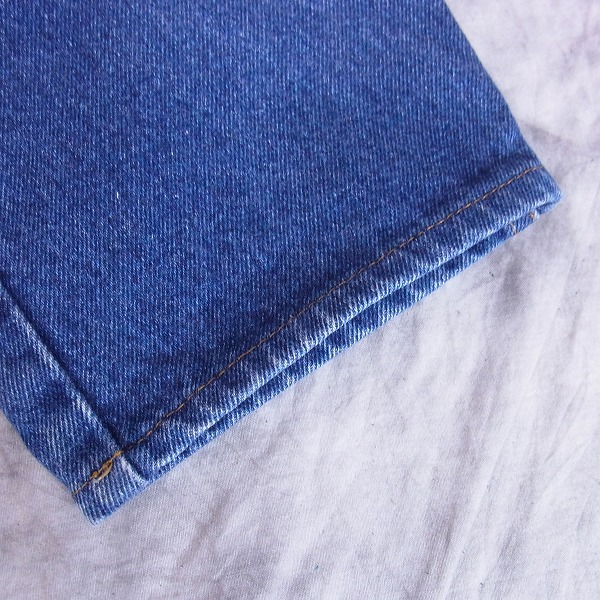 実際に弊社で買取させて頂いたARMANI JEANS/アルマーニジーンズ イタリア製 インディゴ/プレート デニムパンツ 29の画像 6枚目