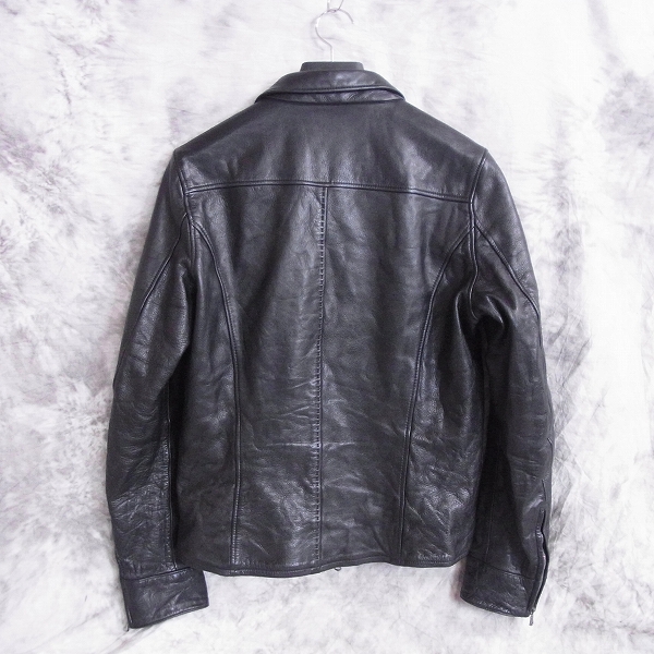実際に弊社で買取させて頂いたjunhashimoto/ジュンハシモト レザージップアップライダース/LET015 WCF01/5の画像 1枚目