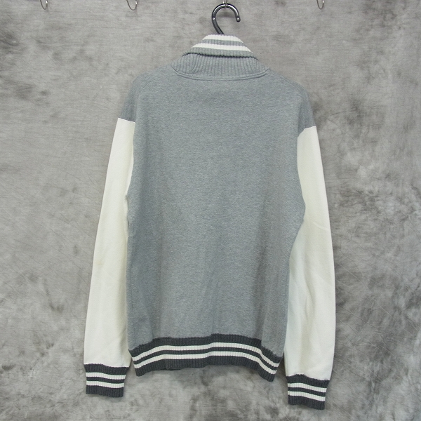 実際に弊社で買取させて頂いたEDIFICE/エディフィス 417/フォーワンセブン コットン リブ ブルゾン/Lの画像 1枚目