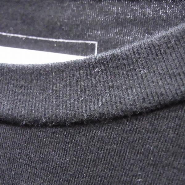 実際に弊社で買取させて頂いたUniform Experiment/ユニフォームエクスペリメント 16SS ペイントスプラッタープリントTシャツ 黒 UE-160053/2の画像 4枚目